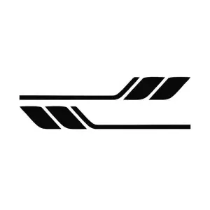 Soldes flash 🔥 -50 % 🔥 Autocollants personnalisés pour voiture de sport 🎉 4 pièces 🎉